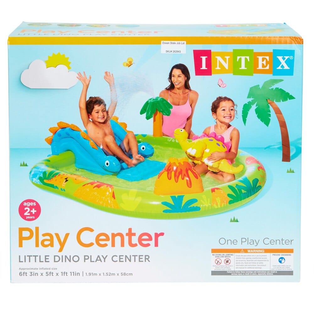 Intex Little Dino Play Center, 6'3"x5'