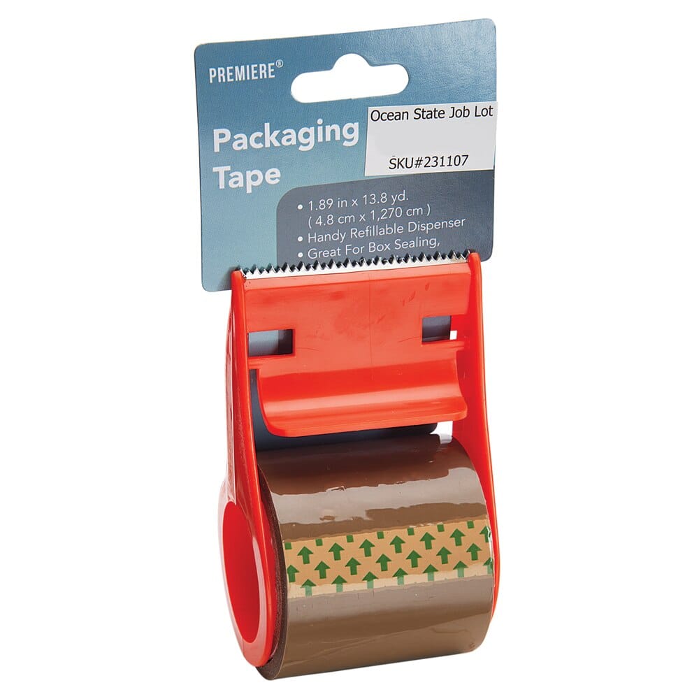 Premiere Packaging Tape, 13.8 yds