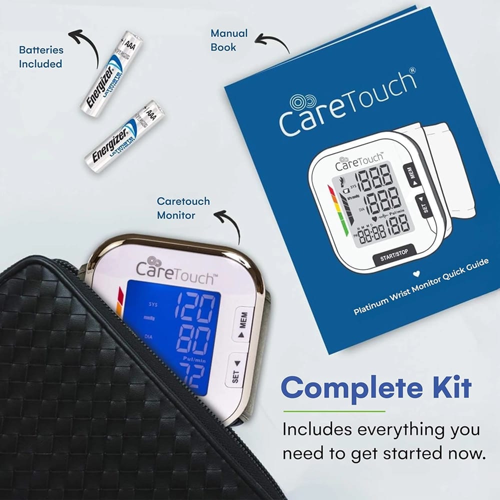 CareTouch Fully Automatic Wrist Blood Pressure Monitor
