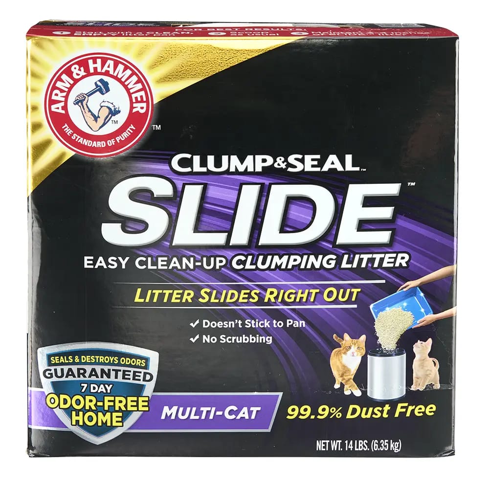 Arm & Hammer Slide Multi-Cat Clumping Litter, 14lbs.