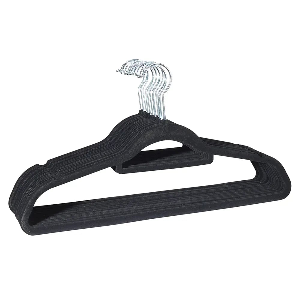 Black Velvet Suit Hanger, 30 ct.