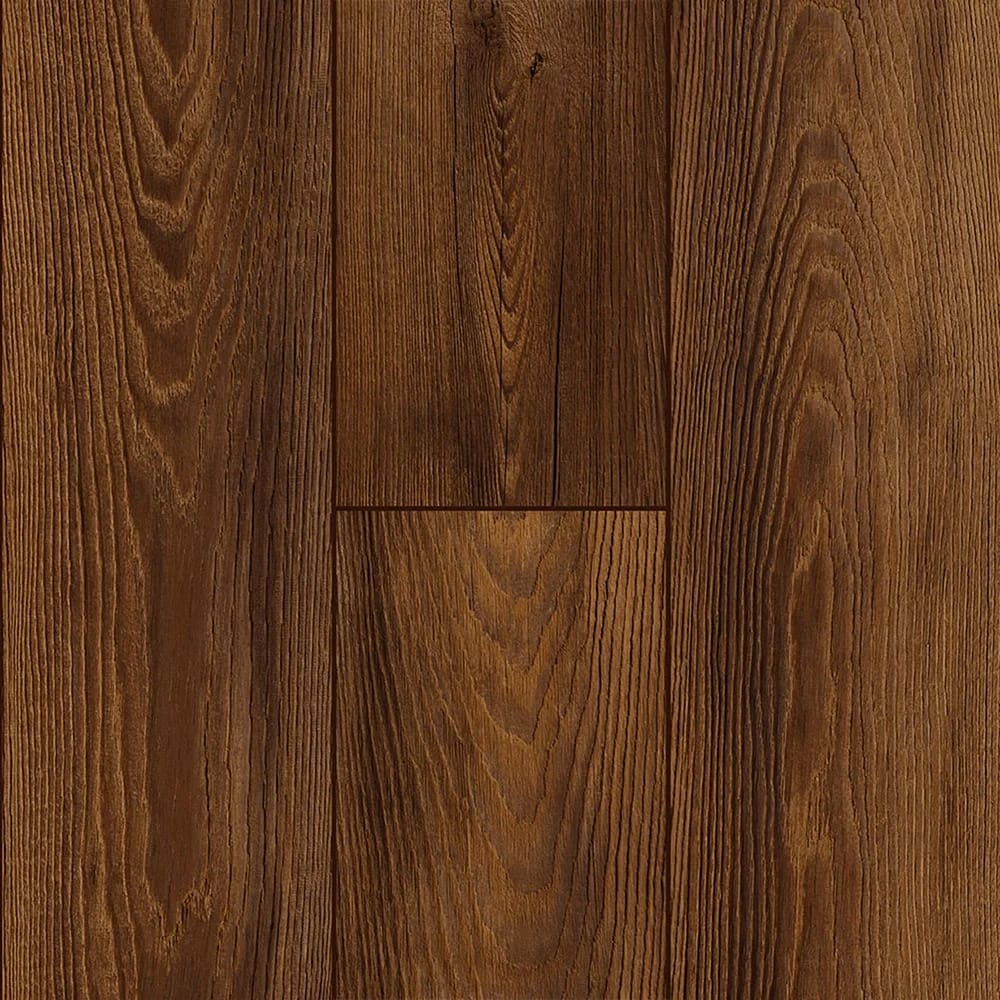 Dream Home 12mm Hay Penny Oak Waterproof Laminate Flooring, Brown, 13.3 sq. ft. ($4.51/sq. ft.)