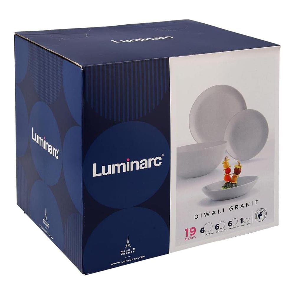 Luminarc Diwali 19-Piece Dinnerware Set