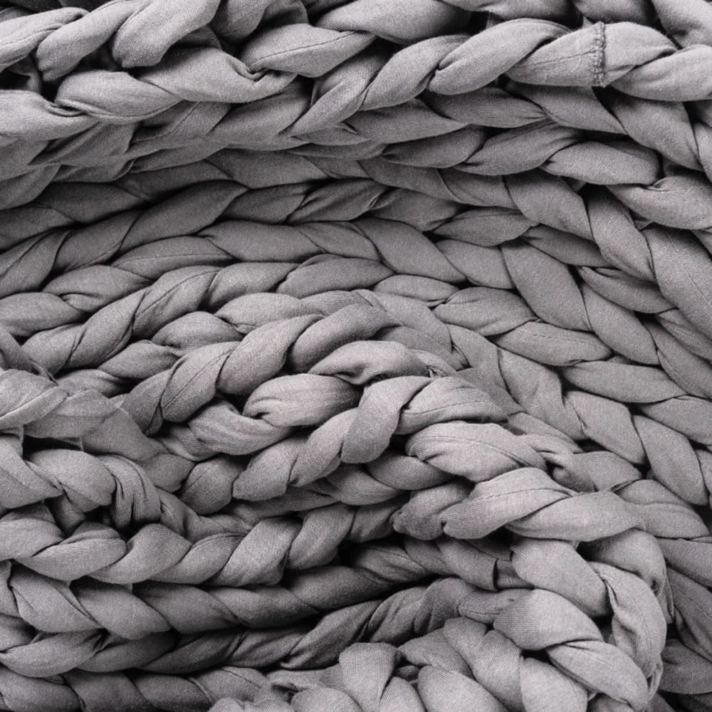 Lets Cuddle Weighted Blanket, Ash, 15 lbs