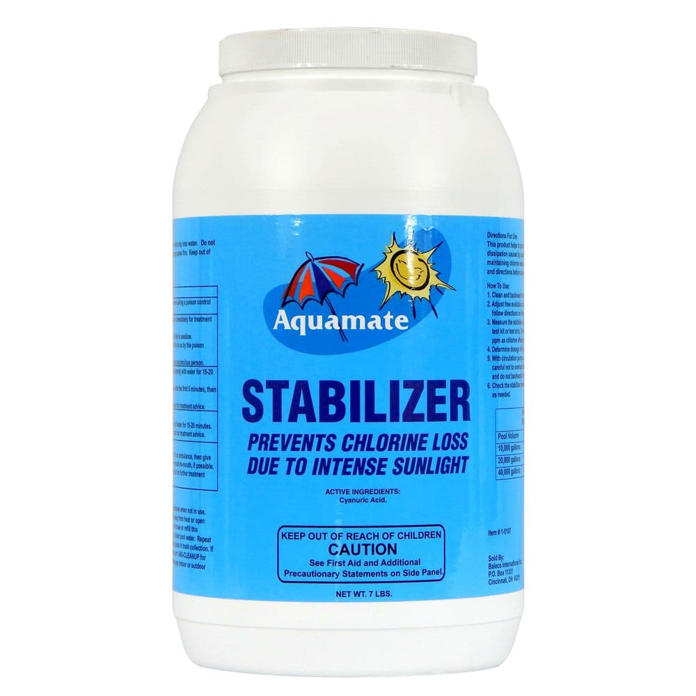 Aquamate Stabilizer and Conditioner, 7 lbs