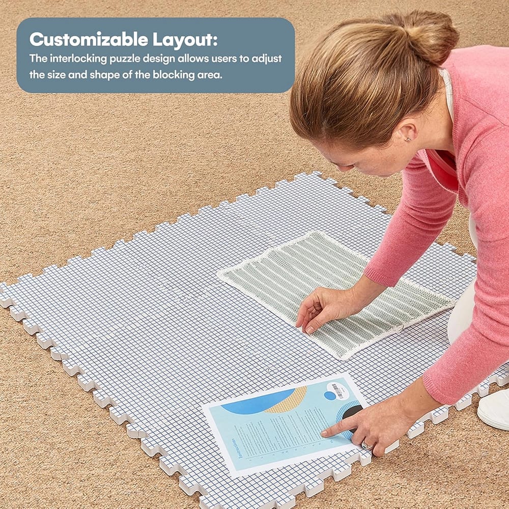 KnitIQ Centimeter Blocking Mats, Pack of 9