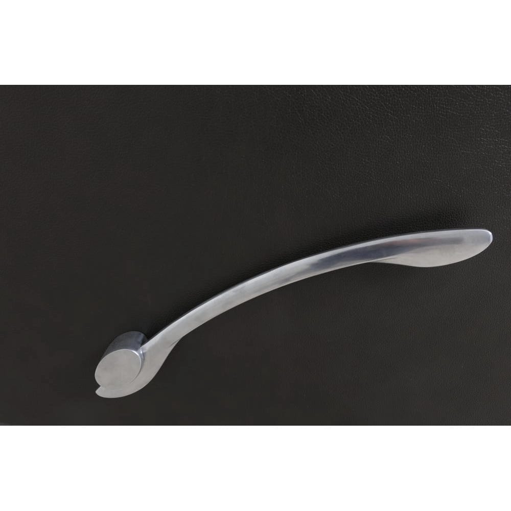 Madrid Leather Swivel Recliner, Gray