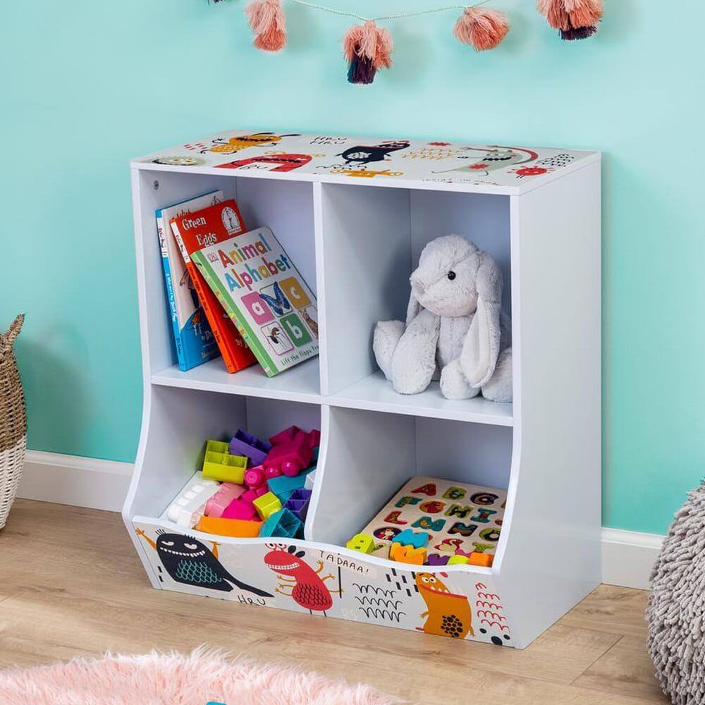 Honey-Can-Do Kids 4-Cube Storage Cubby