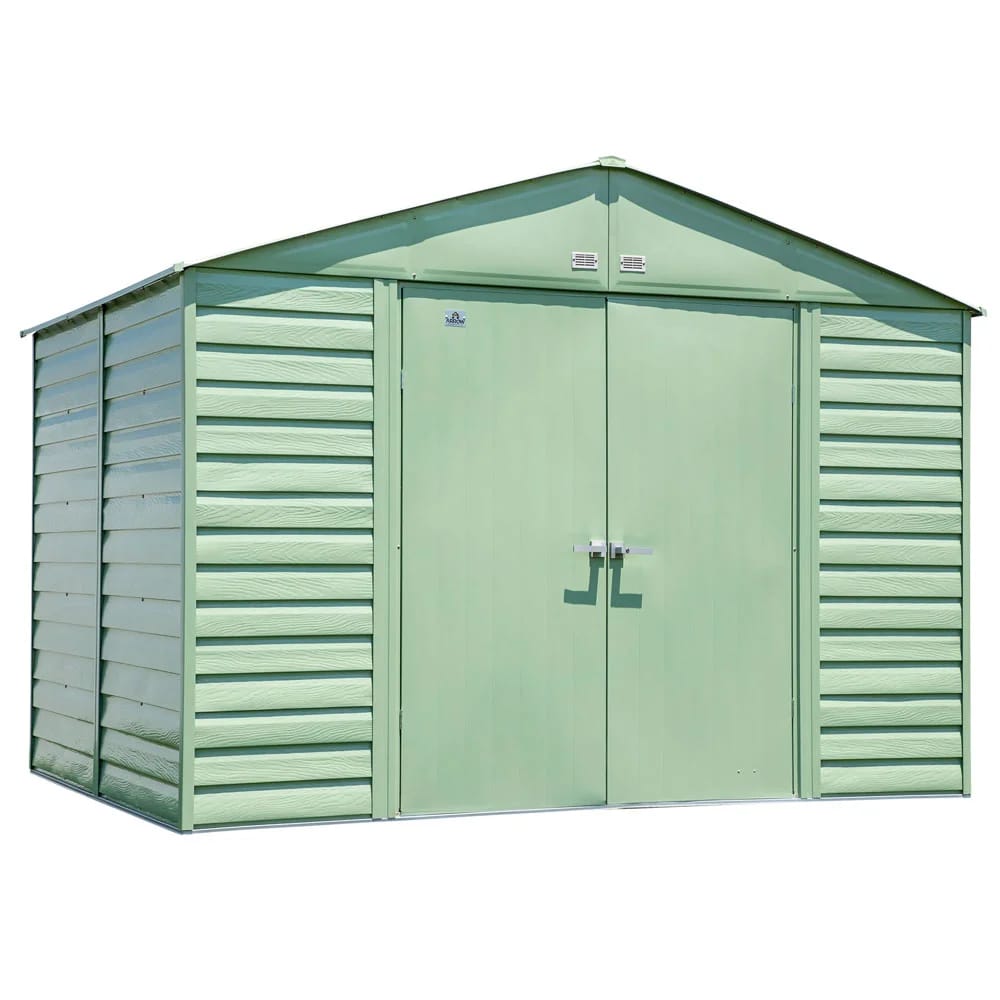 Arrow Select 8' x 10' Galvanized Steel Storage Shed