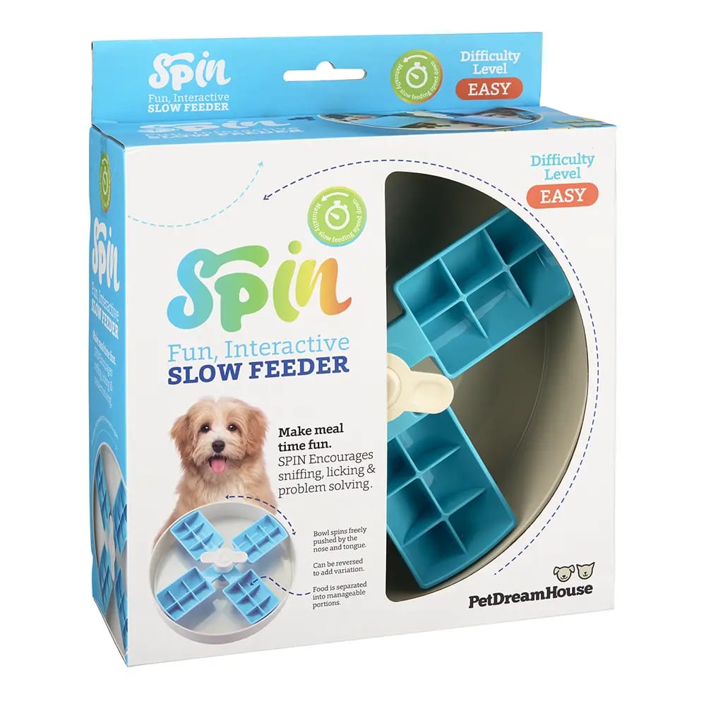 Pet Dream House Spin Bowl Interactive Feeder