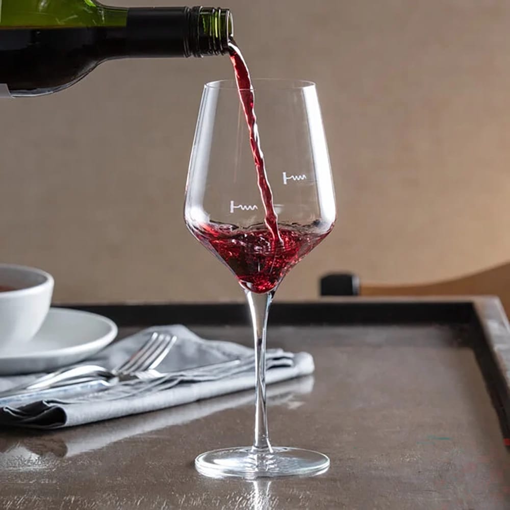 Reserve by Libbey Pour Control Wine Glass, 16 oz, 12 Pack