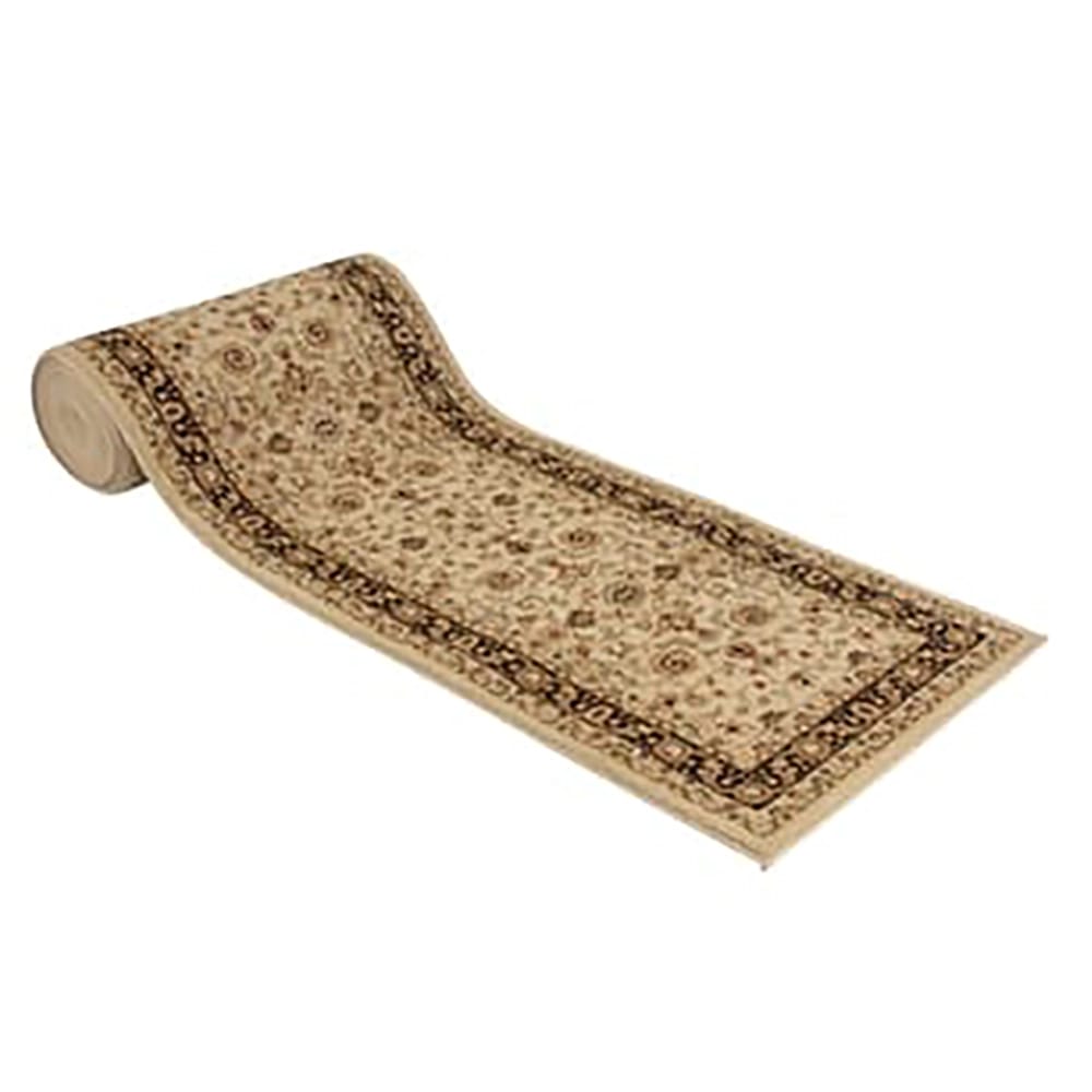 Avalon 26" x 25' Stair Runner, Marash Ivory