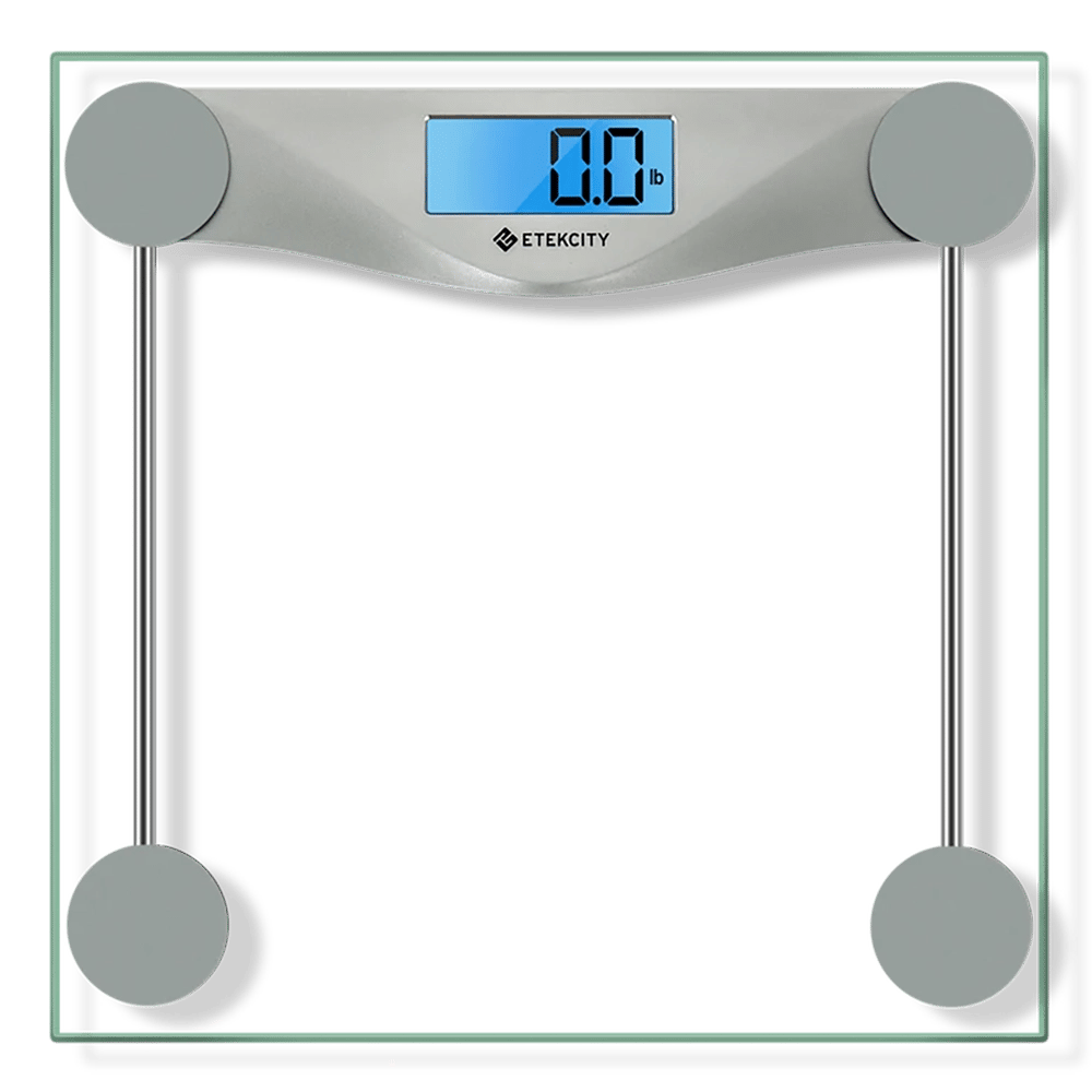 Etekcity Digital Body Weight Scale, Silver