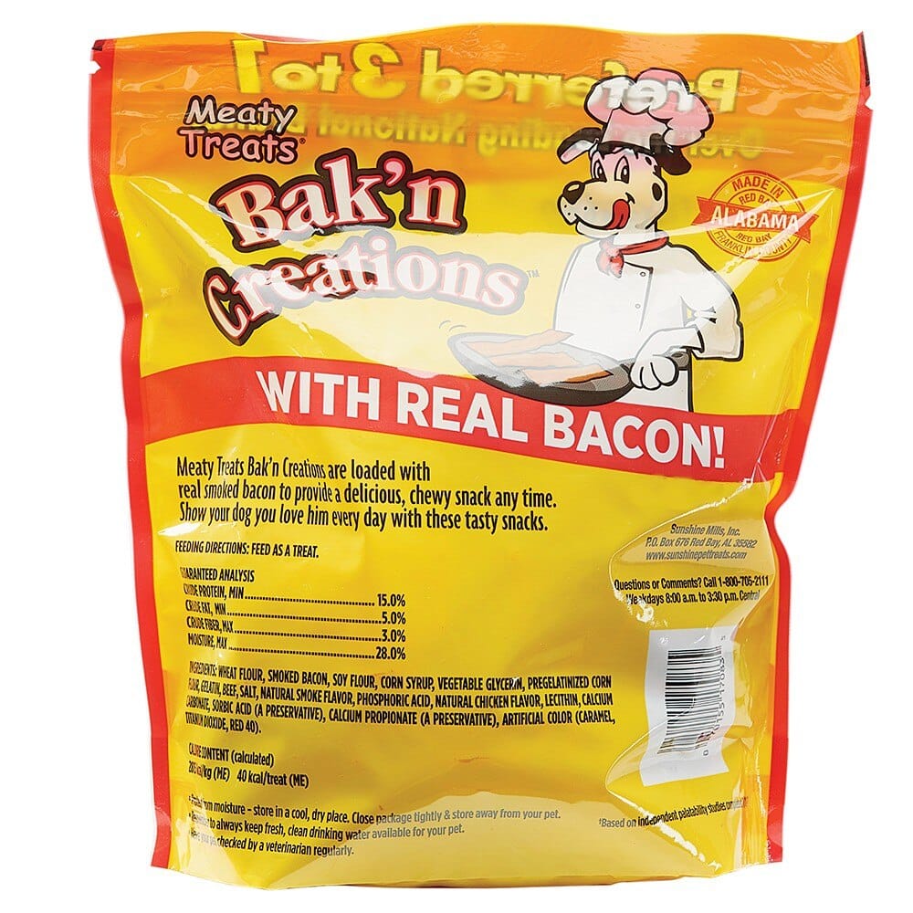 Meaty Treats® Bak'n Creations Dog Treats, 25 oz