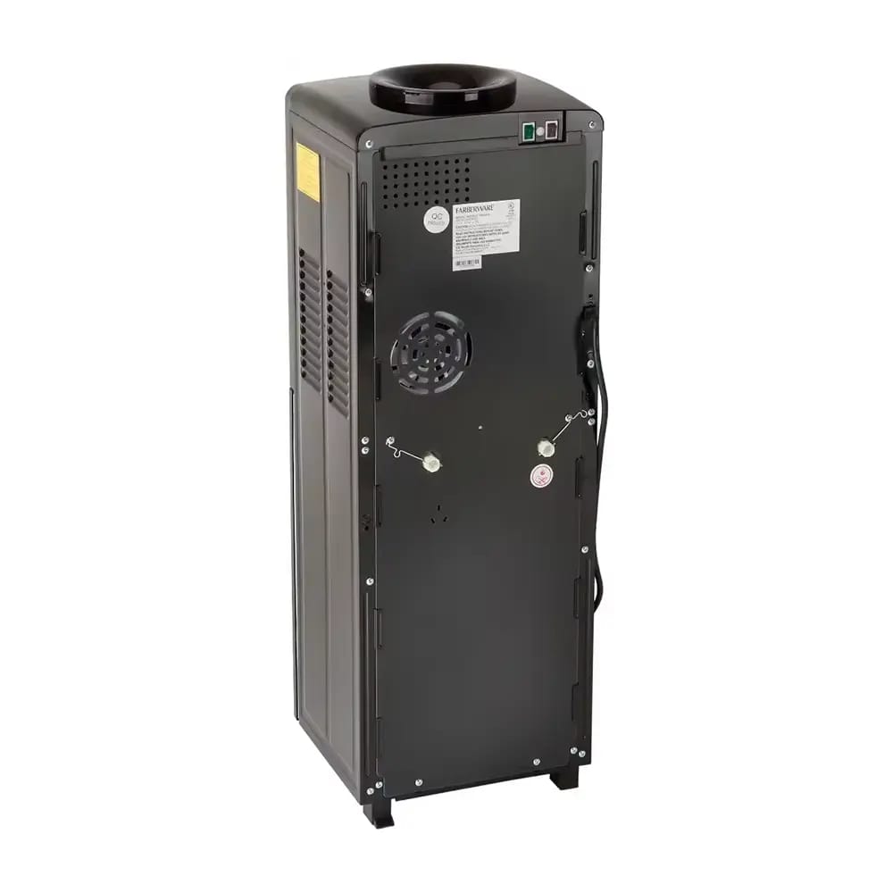 Farberware Freestanding Hot and Cold Water Cooler Dispenser, Black