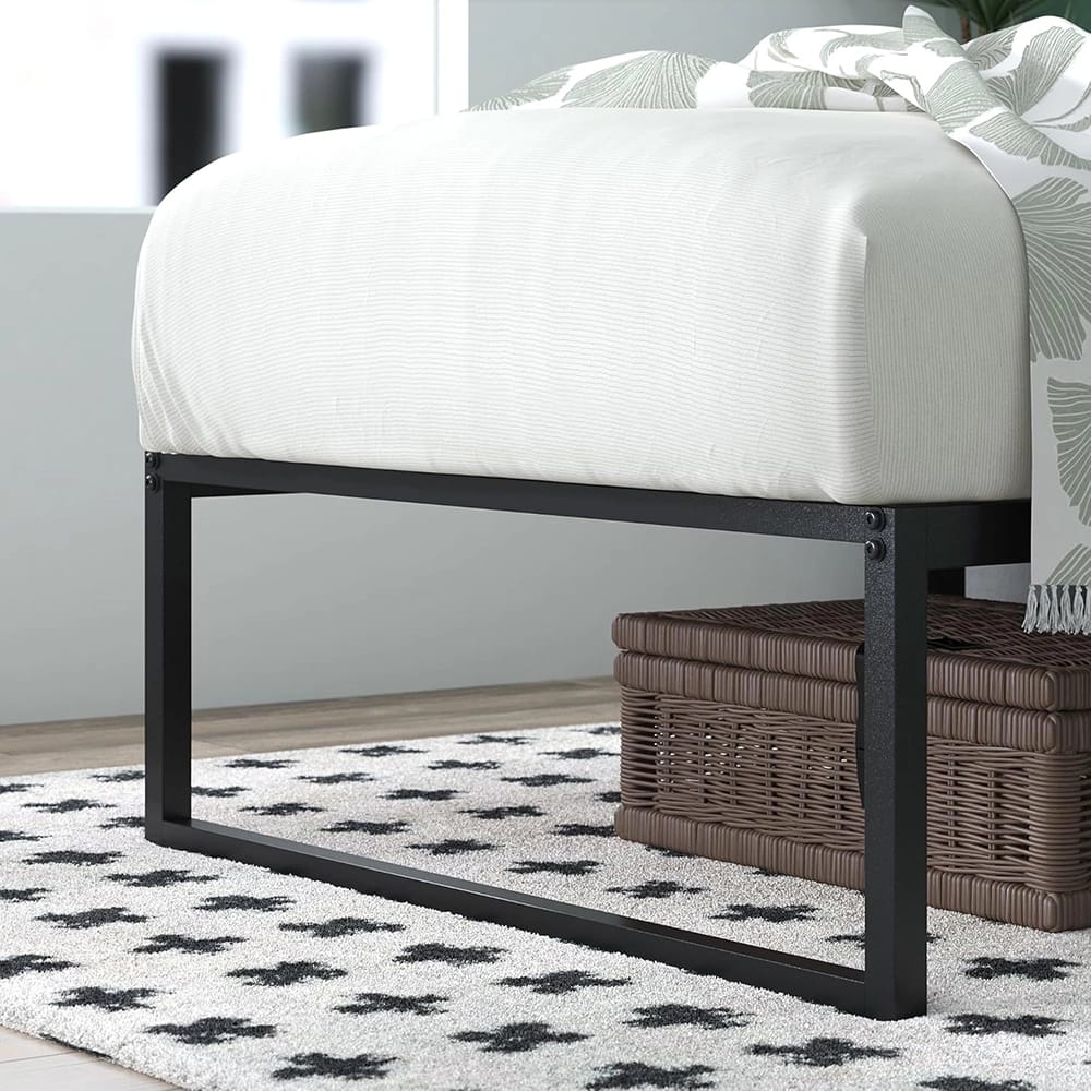 Zinus Lorelei 14" Metal Platform Bed Frame, Black, Twin