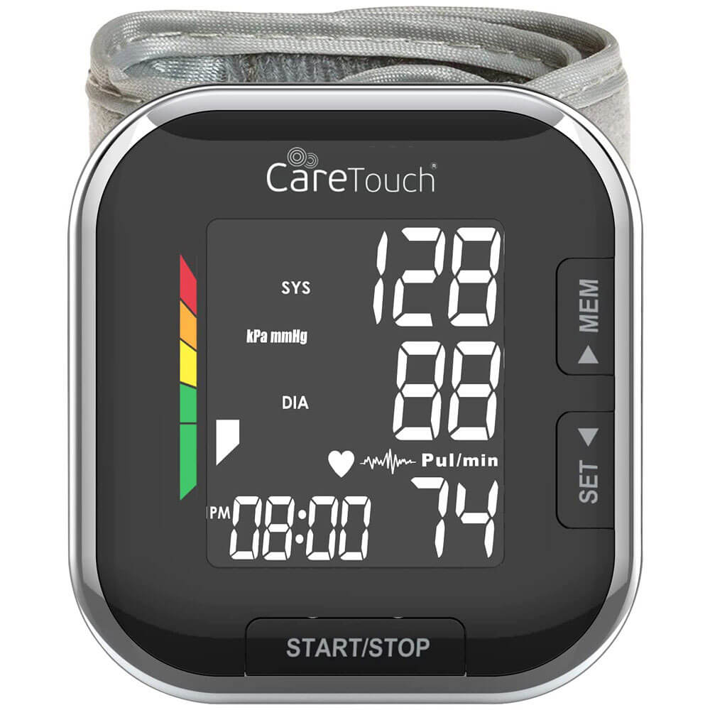 Care Touch Platinum Wrist Blood Pressure Monitor