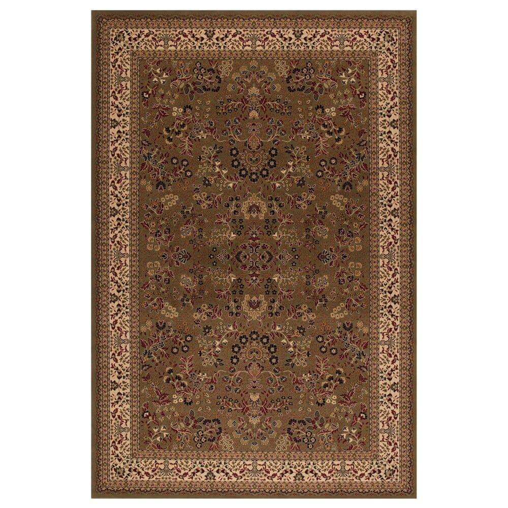 Persian Classics Area Rug, 9'3" x 12'10", Sarouk Green