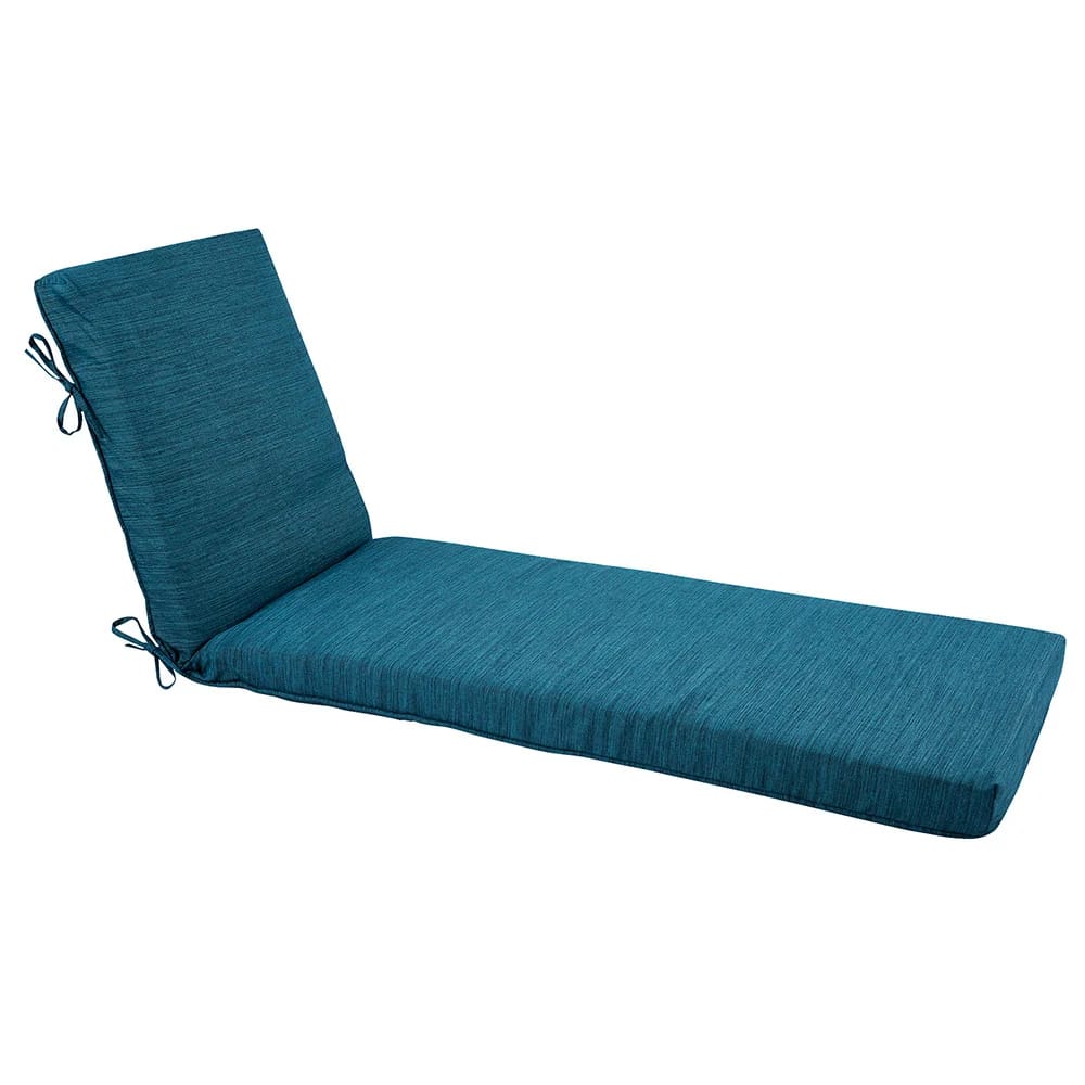 Outdoor Chaise Cushion, Malachite