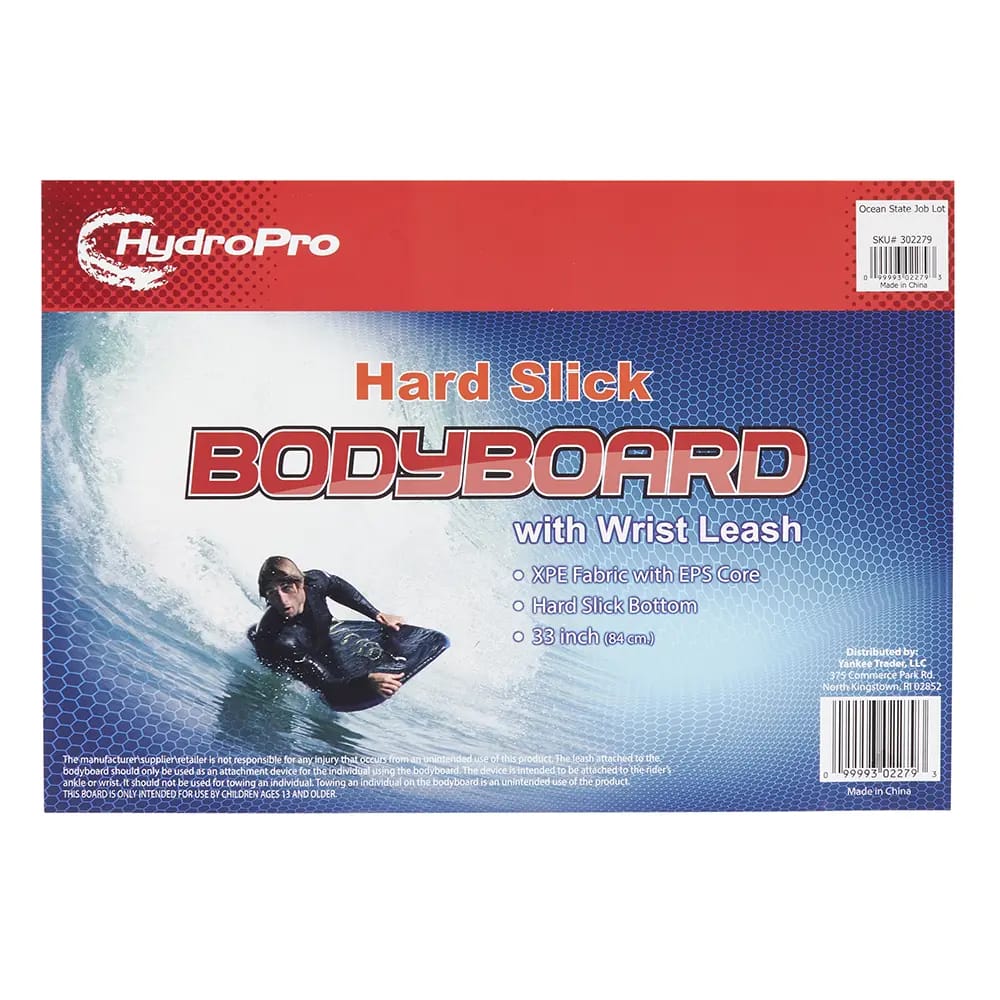 Hard Slick Body Board, 33"