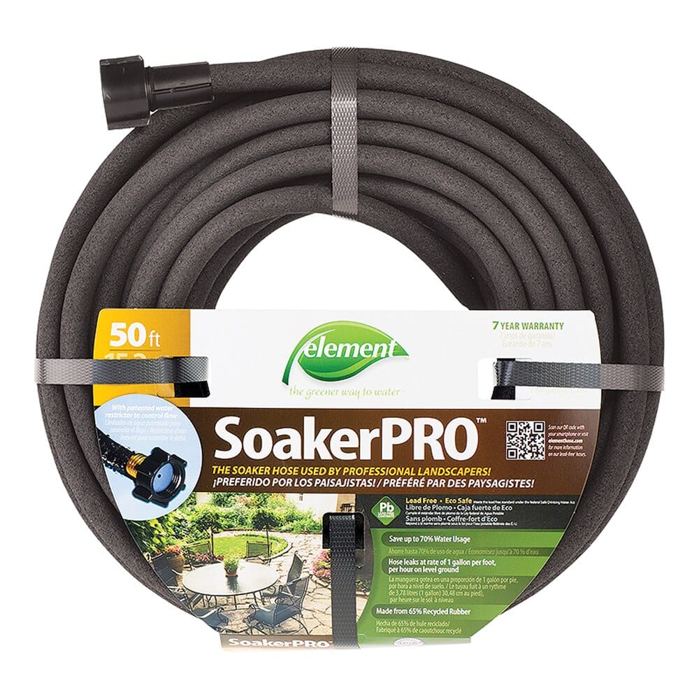 Element 3/8" SoakerPRO Garden Hose, 50'