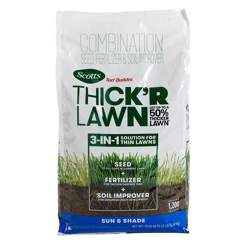 Scotts Thick'r Lawn Turf Builder, 12 lbs