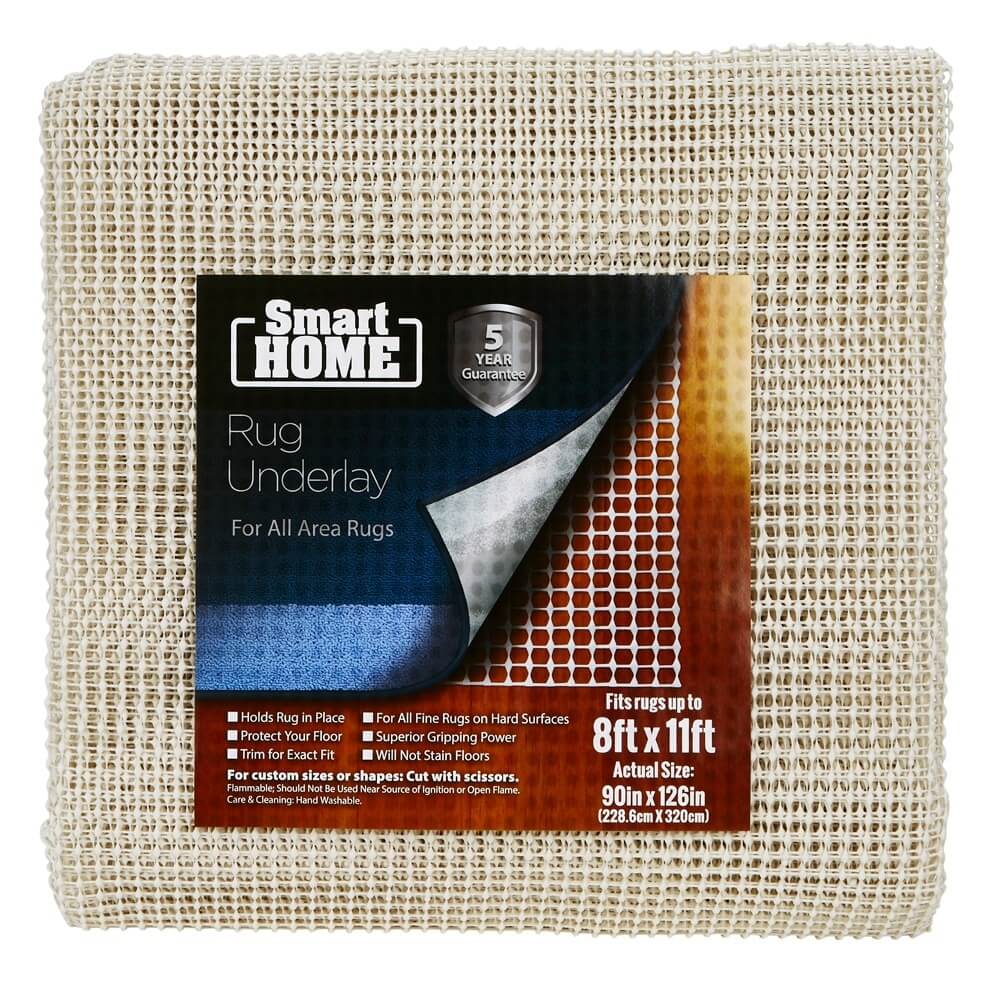 Smart Home Rug Underlay, Fits Up to 8' x 11'