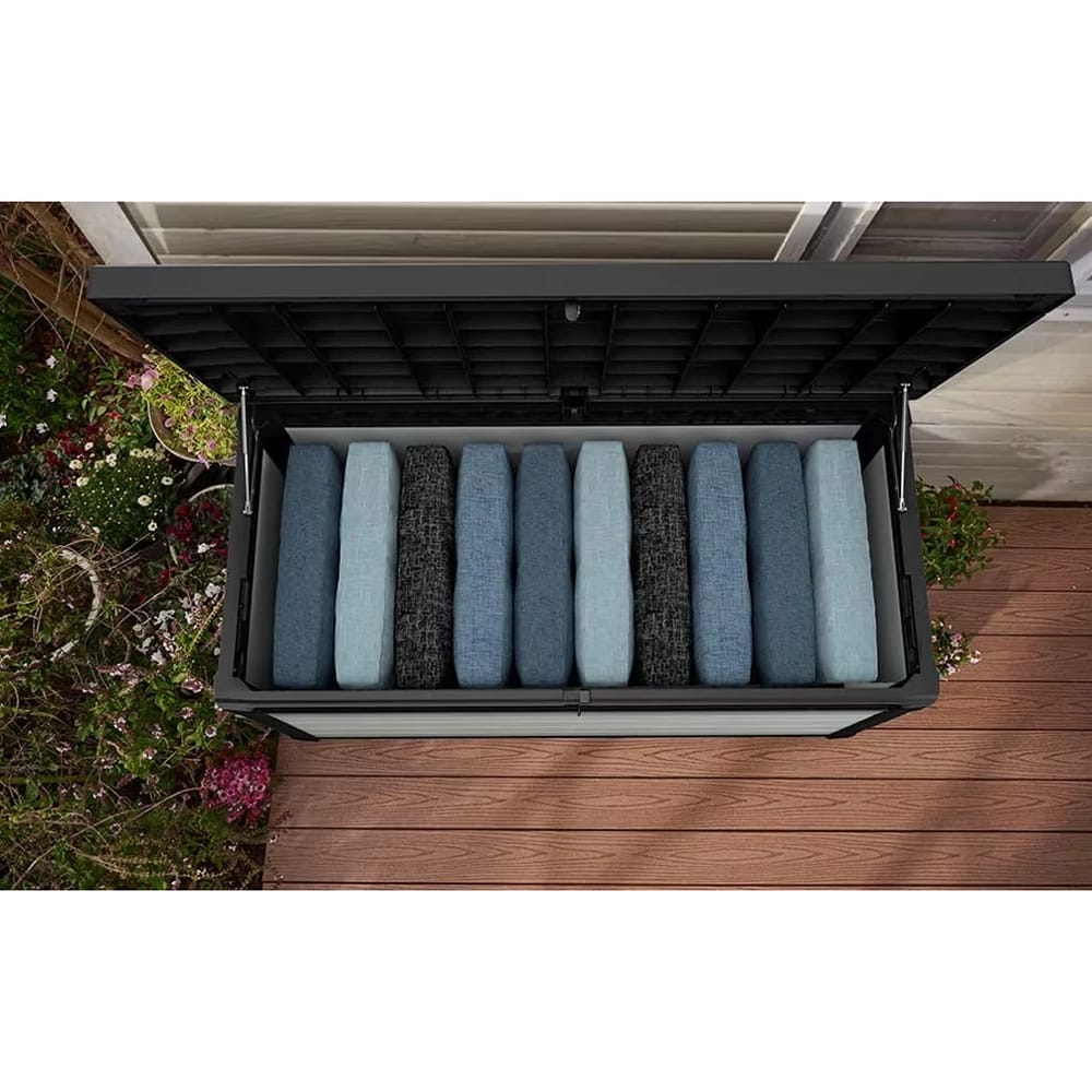 Keter 150 Gallon Denali Deck Box, Gray