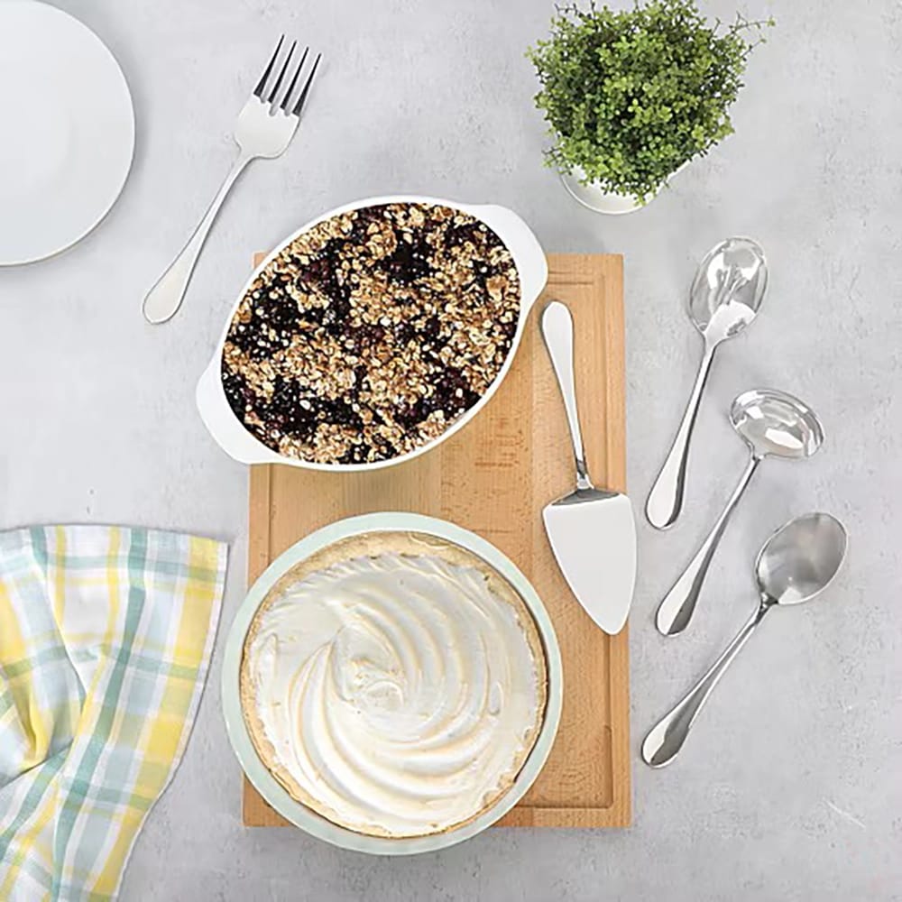 Martha Stewart Stainless Steel Alness 5-Piece Hostess Set