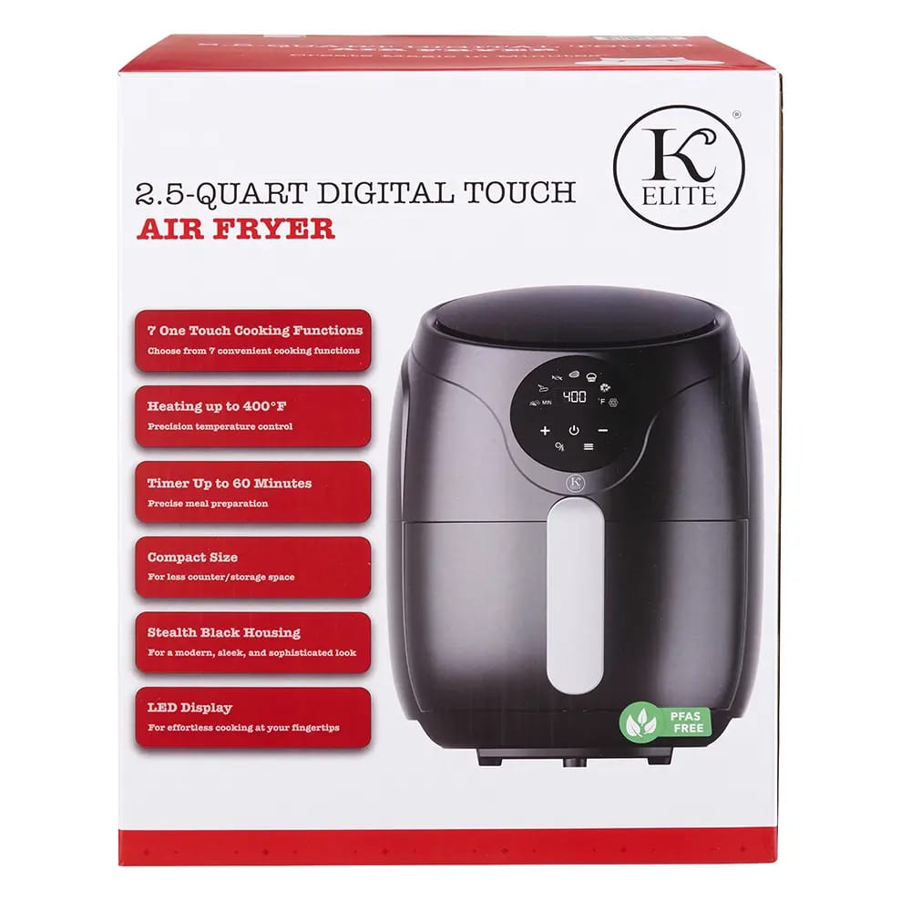 Kitchen Elite Air Fryer, 2.5 Qt.