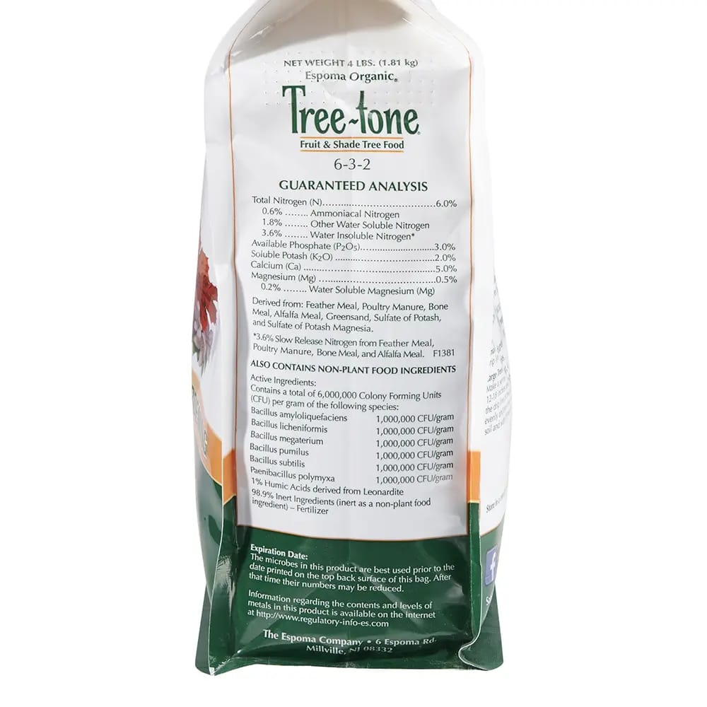 Espoma Organic Tree-Tone, 4 lbs