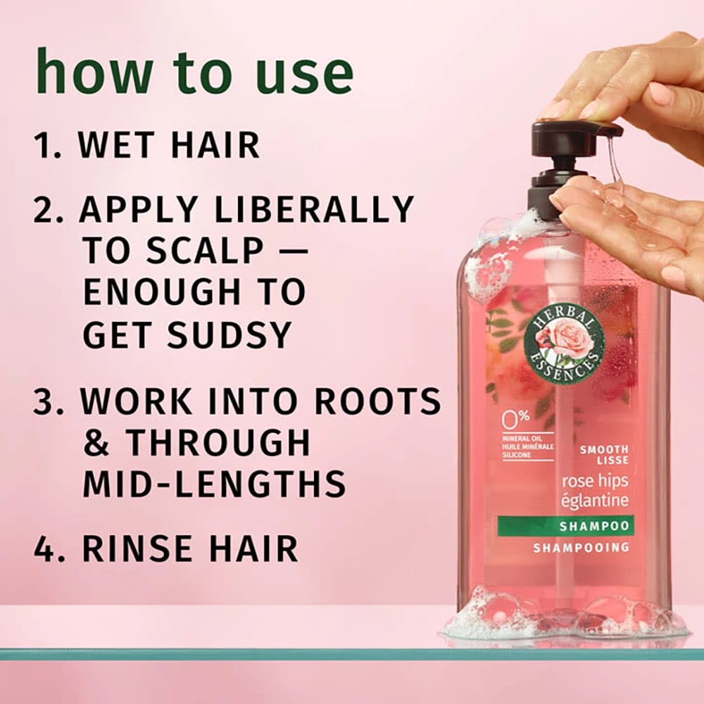 Herbal Essences Rose Hips Smoothing Shampoo, 29.2 fl oz