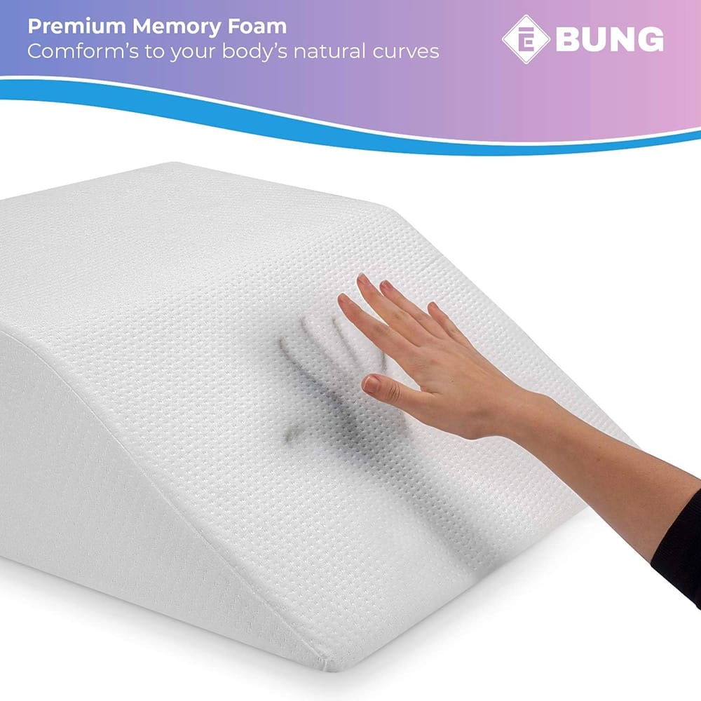 Ebung Memory Foam Leg Elevation Pillow