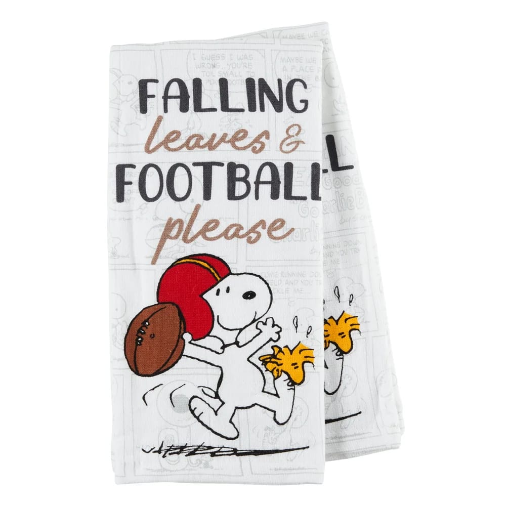 Peanuts Fall Cotton Kitchen Towels, 2 Count