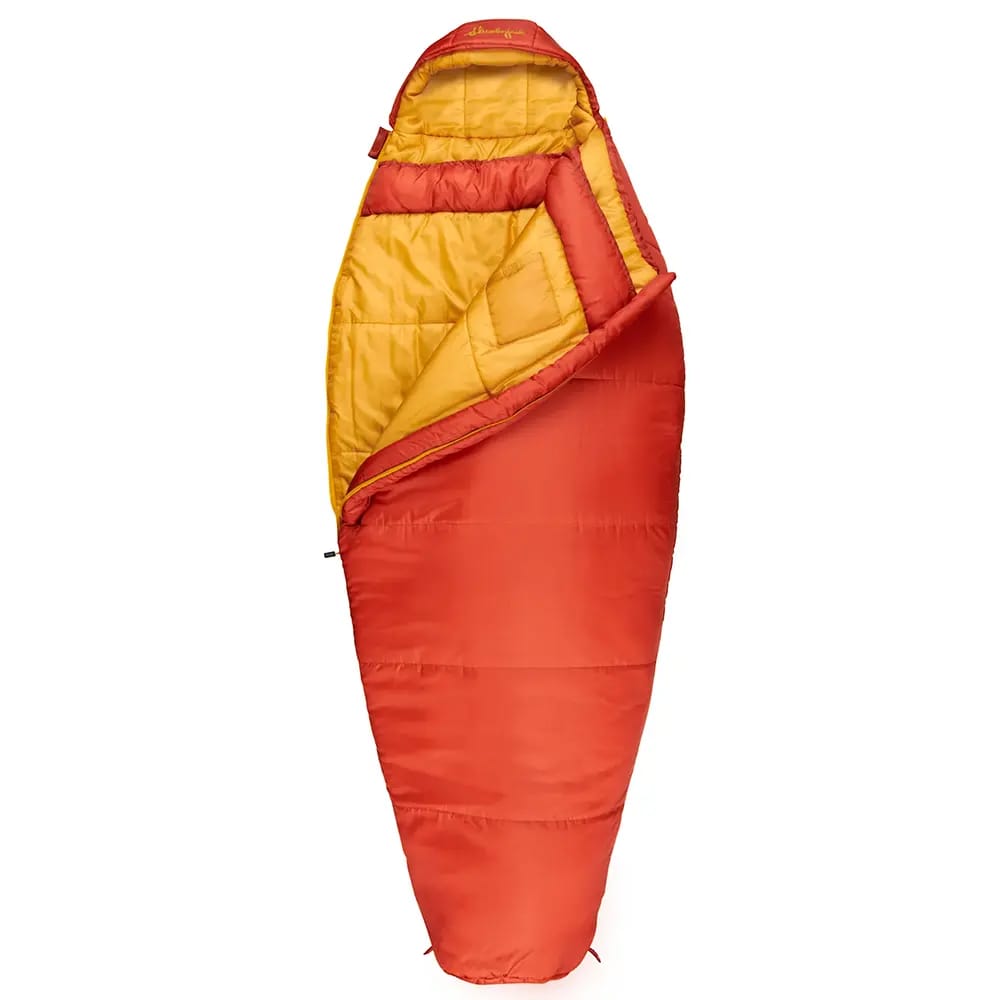 Slumberjack Eagle Falls 20-Degree Side-Sleeper Mummy Sleeping Bag, Orange