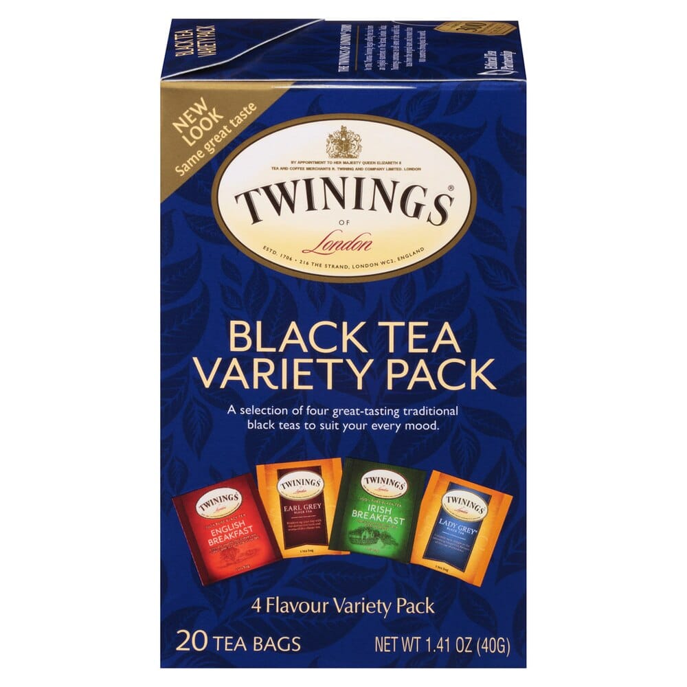 Twinings of London Black Tea Variety Pack, 20 Count