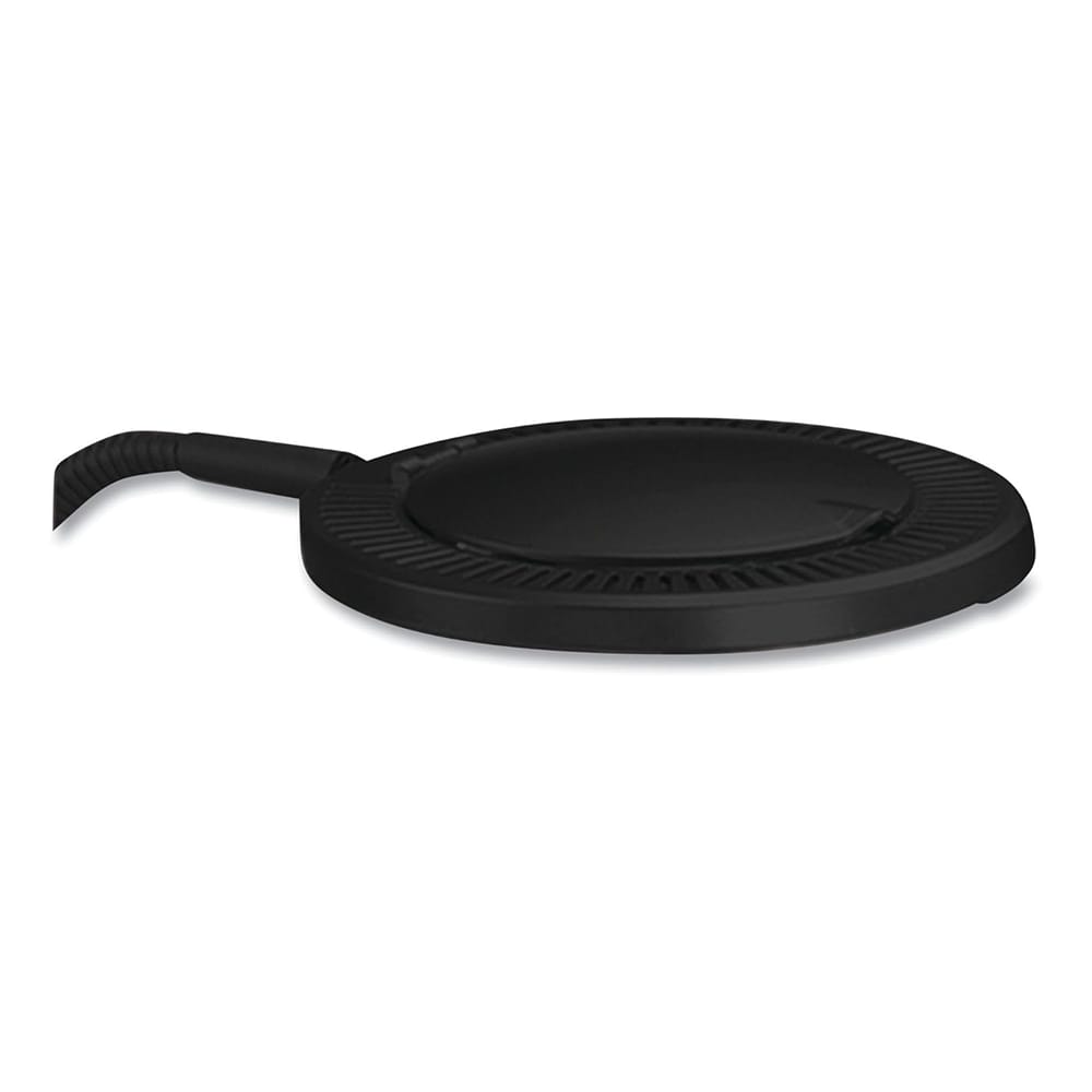 Alera Clamp-On LED Desk Magnifier, Black