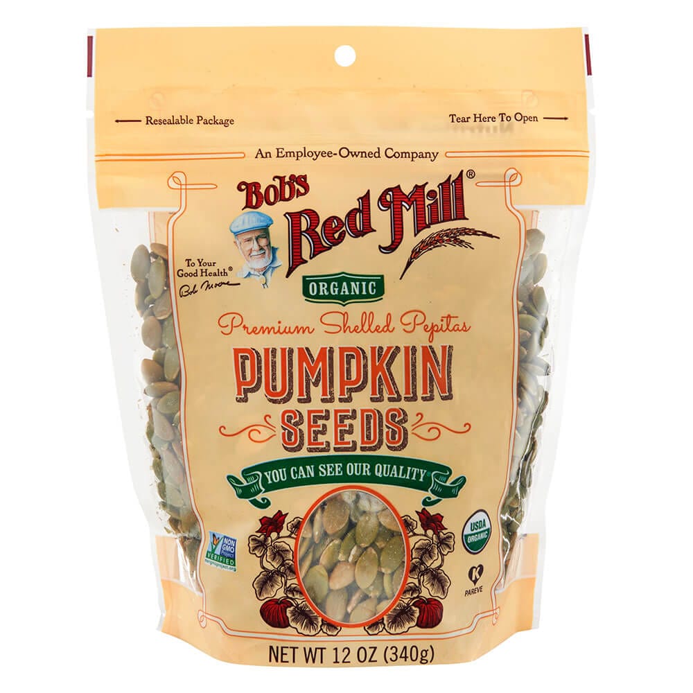 Bob's Red Mill Organic Premium Shelled Pumpkin Seeds, 12 oz