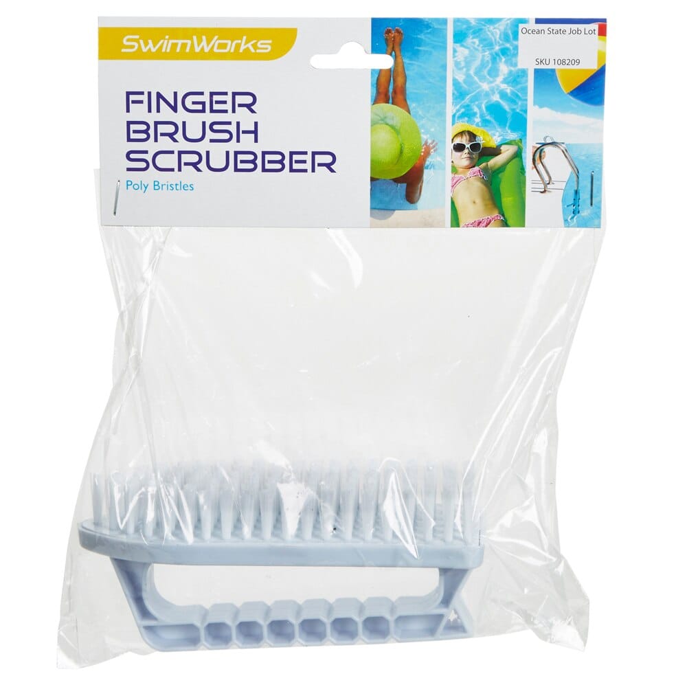 SwimWorks Finger Brush Scrubber