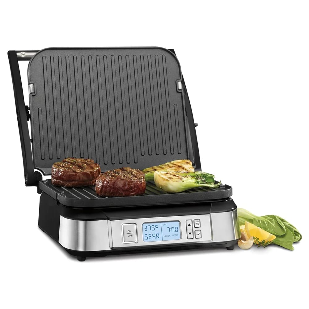 Cuisinart Contact Griddler with Smoke-less Mode (Factory Refurbished)