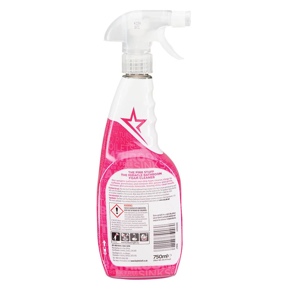 The Pink Stuff Miracle Bathroom Foam Cleaner, 25.36 oz