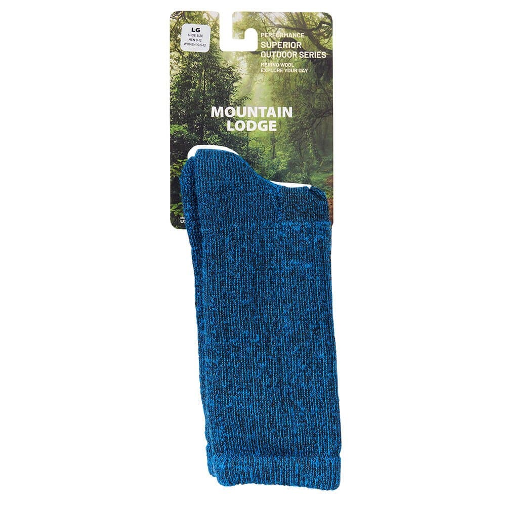 Mountain Lodge Women's Performance Outdoor Series Merino Wool Hiker Socks