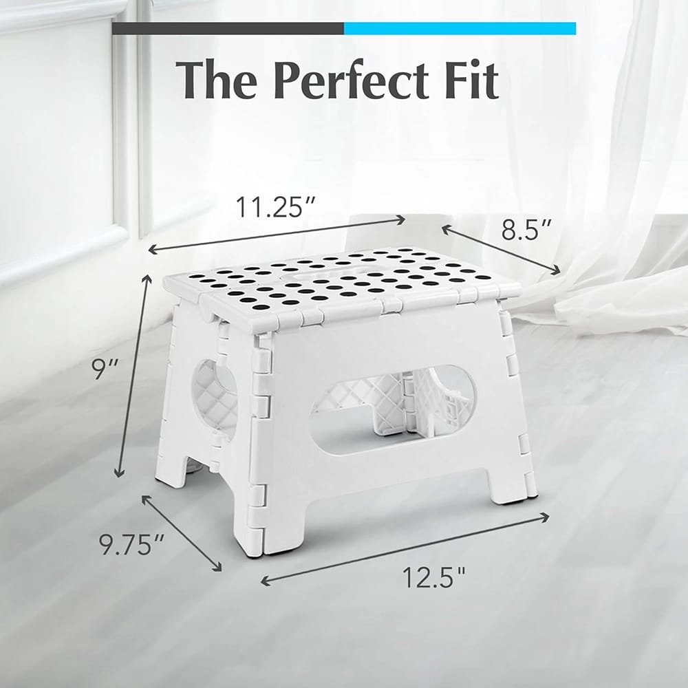 Archstone Handy Portable Step-Stool, White