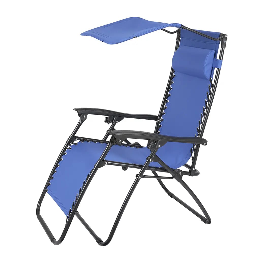 Reclining Zero Gravity Chair with Canopy