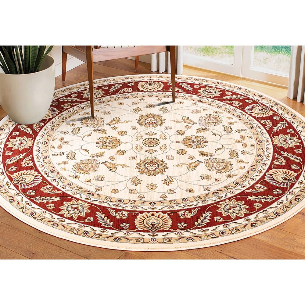 Newbury Area Rug, 5' 3" Round 1.5 Million Point