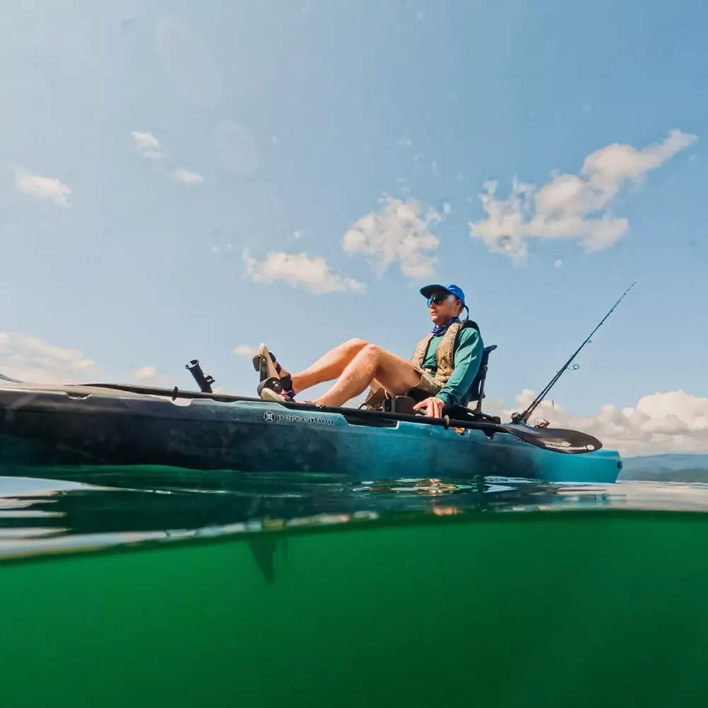 Perception Showdown 11.5 Fishing Pedal Kayak, Dapper
