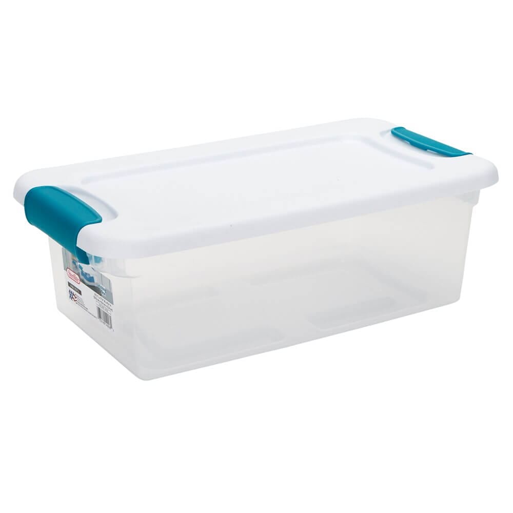 Sterilite Latch Top Storage Box, 6 Qt