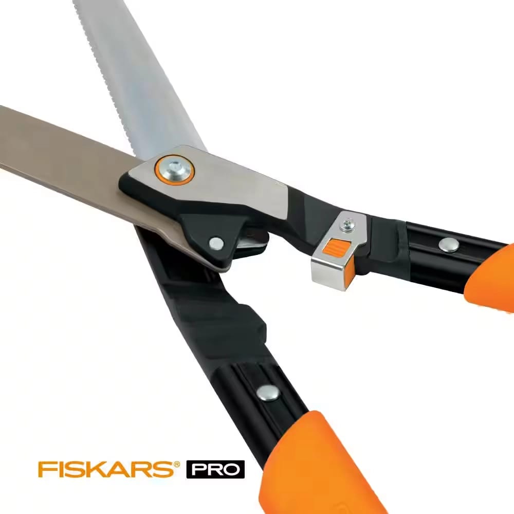Fiskars Pro 9" Steel High Carbon Blades Aluminum Handled Hedge Shears