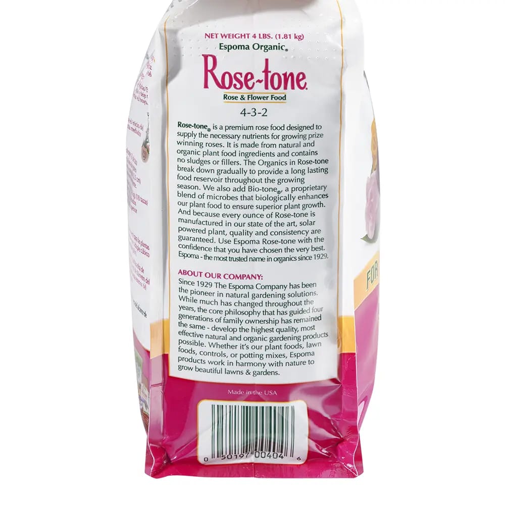 Espoma Organic Rose-Tone, 4 lbs