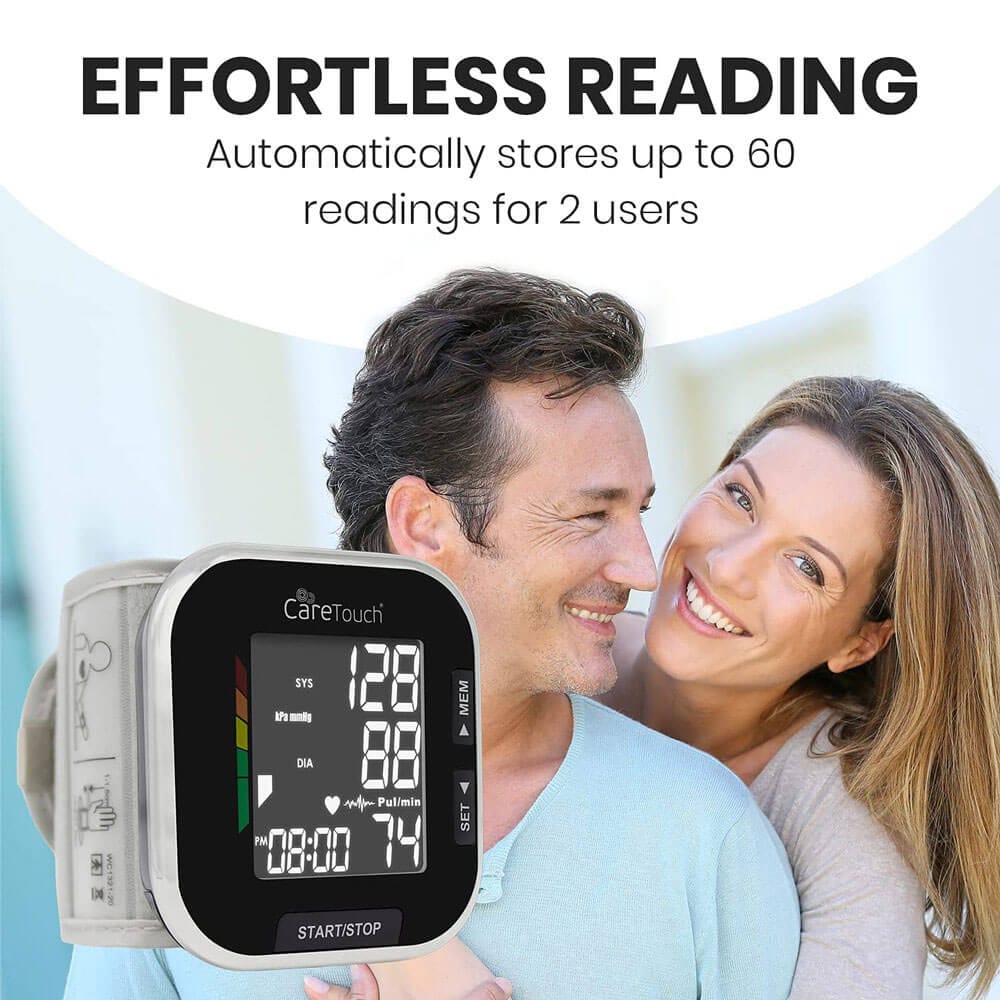 Care Touch Platinum Wrist Blood Pressure Monitor